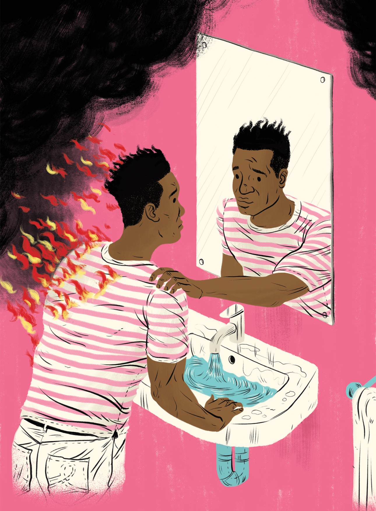 becoming a man illustration